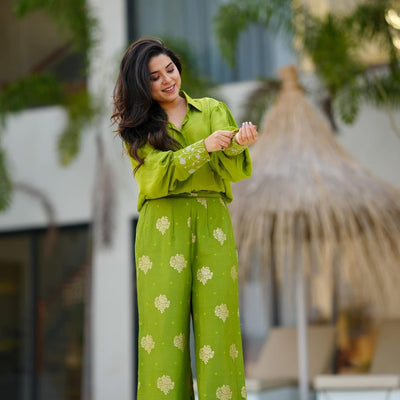 Edge pine green co-ord set