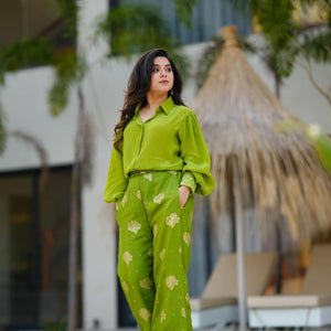 Edge pine green co-ord set