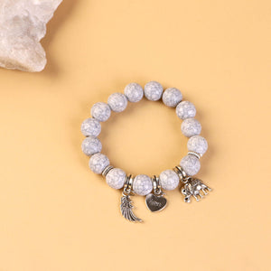 Beaded Wing Bracelet Set