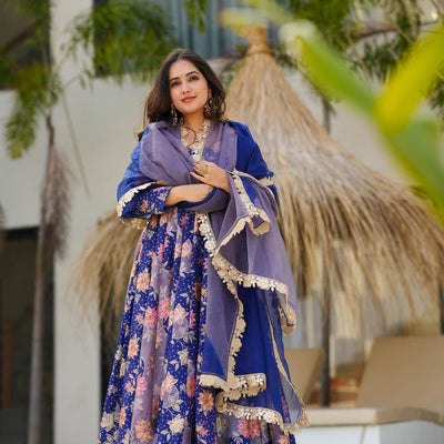 Royale Ember silk suit set