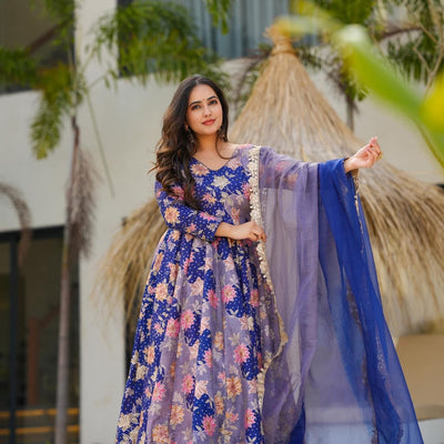 Royale Ember silk suit set