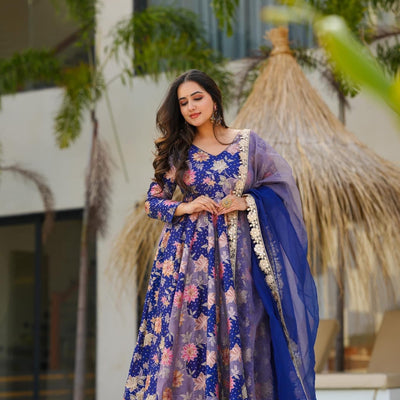 Royale Ember silk suit set