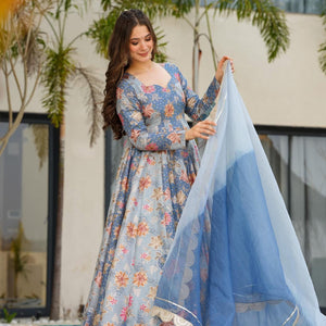 Seraphic Elegance silk heavy maxi