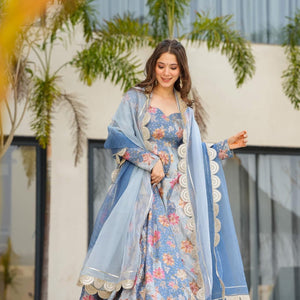 Seraphic Elegance silk heavy maxi