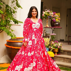 Rosie red chinon maxi