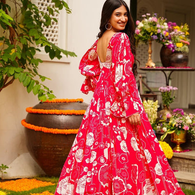 Rosie red chinon maxi