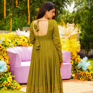 Rukhsar EMBROIDERED GEORGETTE SUIT SET