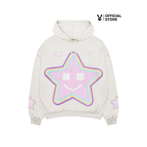 BAD RABBIT BEIGE STAR HOODIE