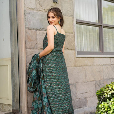 Reiko muslin shrug-set