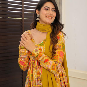 Anusha rayon suit set