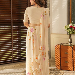 Anuradha handpainted saree