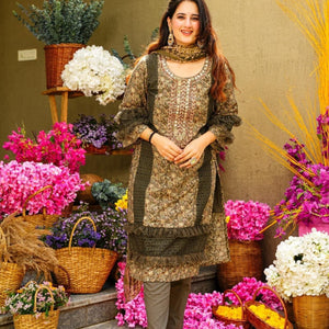Boho rayon kurta set
