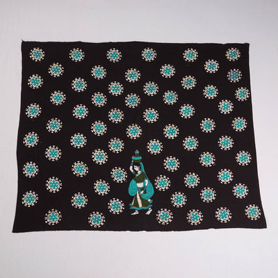 Black - Hand Batik Printing Cotton Blouse Piece