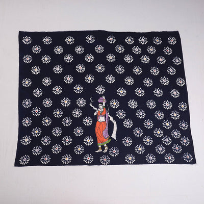Blue - Hand Batik Printing Cotton Blouse Piece