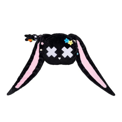 BLACK RABBIT FULL BUNNY FACE SLING BAG