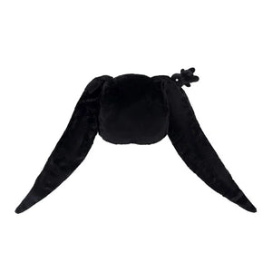 BLACK RABBIT FULL BUNNY FACE SLING BAG