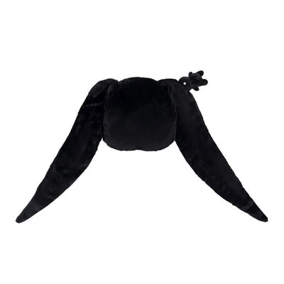 BLACK RABBIT FULL BUNNY FACE SLING BAG