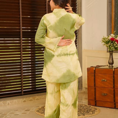 Rooh silk co-ord set