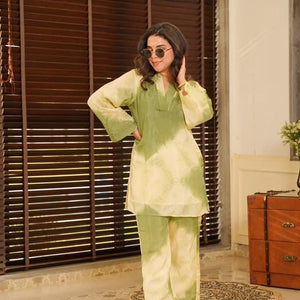 Rooh silk co-ord set
