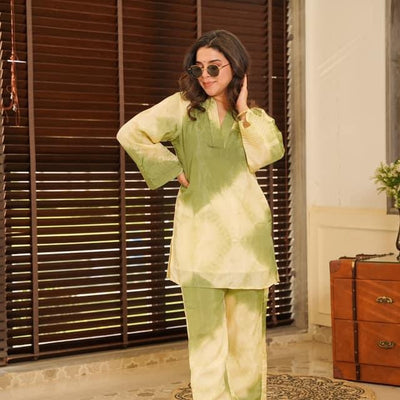 Rooh silk co-ord set