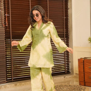 Rooh silk co-ord set