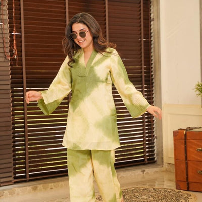 Rooh silk co-ord set