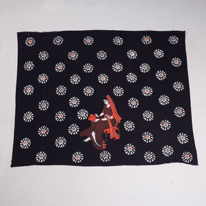 Black - Hand Batik Printing Cotton Blouse Piece
