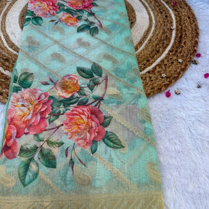 Chanderi light dupatta #0038