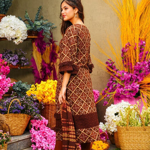 DIHU RAYON STRAIGHT SUIT SET