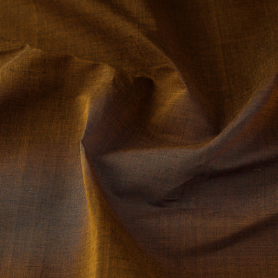 Brown - Original Mangalagiri Handloom Cotton Fabric