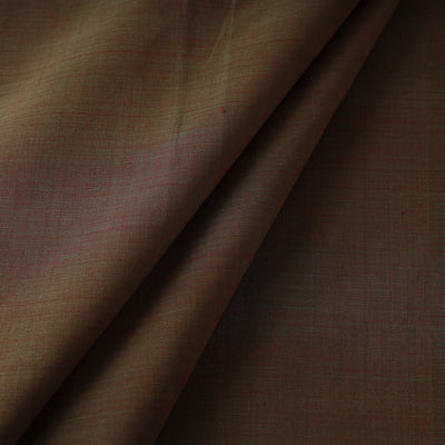 Brown - Original Mangalagiri Handloom Cotton Fabric