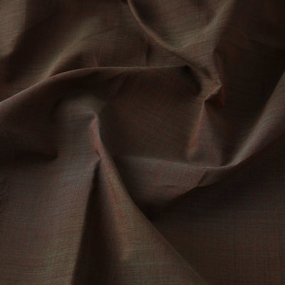 Brown - Original Mangalagiri Handloom Cotton Fabric