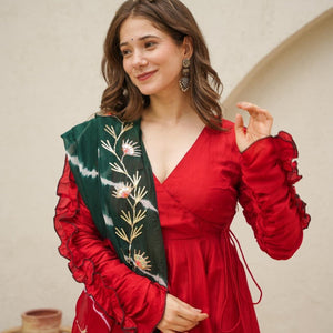 cardinal red suit set