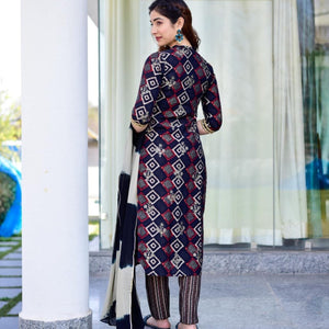 Malini muslin Straight set