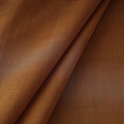 Brown - Original Mangalagiri Handloom Cotton Fabric
