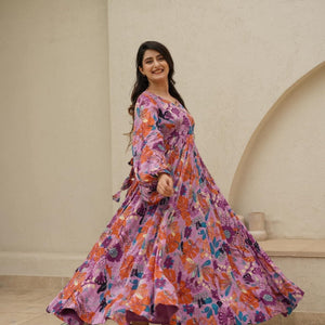 Purple glory chinon maxi