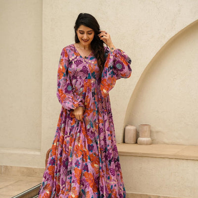 Purple glory chinon maxi