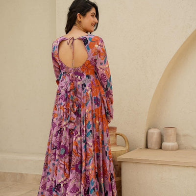 Purple glory chinon maxi