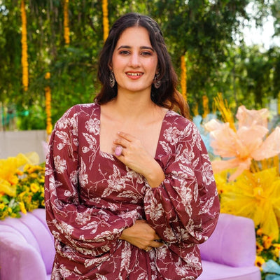 Sarika chinon georgette maxi
