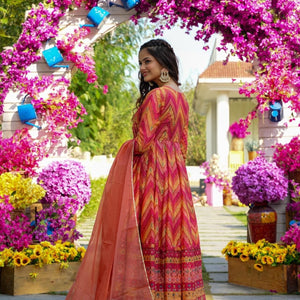 Sahara embroidered ANGRAKHA SUIT SET