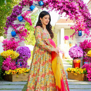 Vasudha muslin maxi set