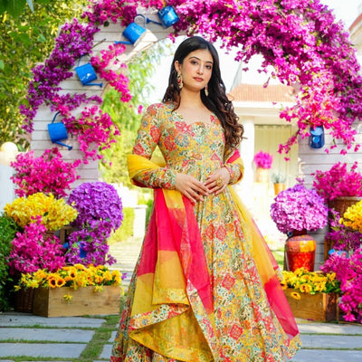 Vasudha muslin maxi set