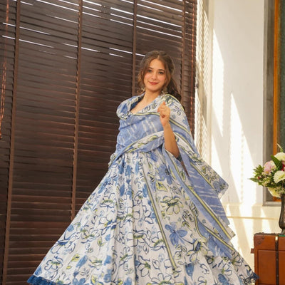 Nidhi cotton suit set