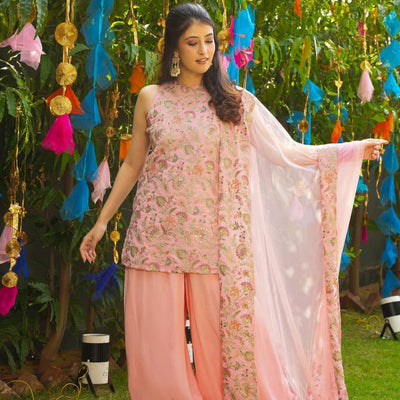 Remi embroidered short kurta set