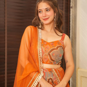 Sangiri embroidered lehenga set