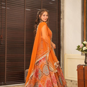 Sangiri embroidered lehenga set