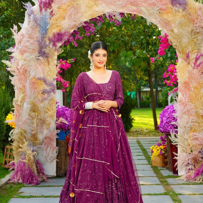 Murphy GEORGETTE LEHENGA CHOLI SET