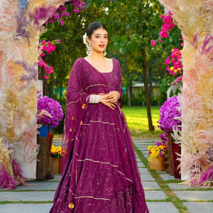 Murphy GEORGETTE LEHENGA CHOLI SET