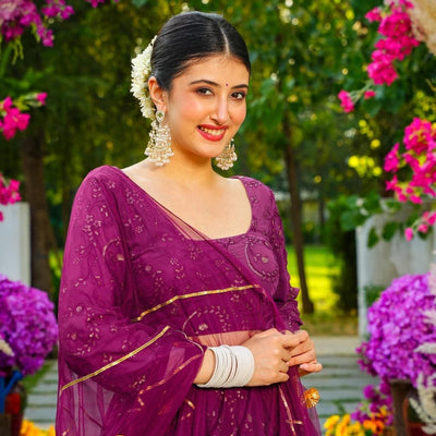 Murphy GEORGETTE LEHENGA CHOLI SET