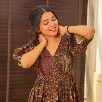 Aries muslin dress
